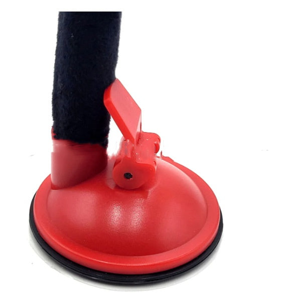 Interactive cat door hanger toy with feather & bell, providing enrichment for playful cats