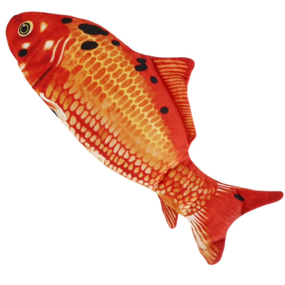 Motion activated cat flopping fish, an interactive pet supply for endless playtime