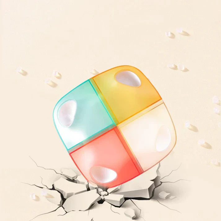 Interactive cat enrichment toy with wobbly spring heads, perfect for stimulating curious feline minds