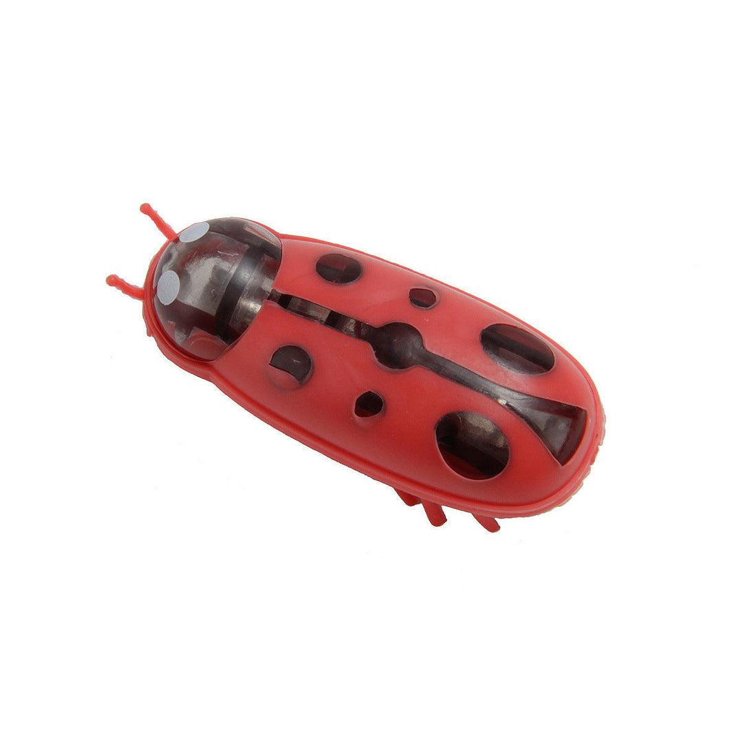 Interactive hunting toy for cats, shaped like an insect, offering dynamic and unpredictable movement.