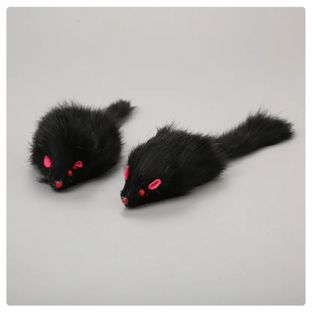 Pet supplies: interactive cat mouse toy with adjustable retractable string for enriching playtime.