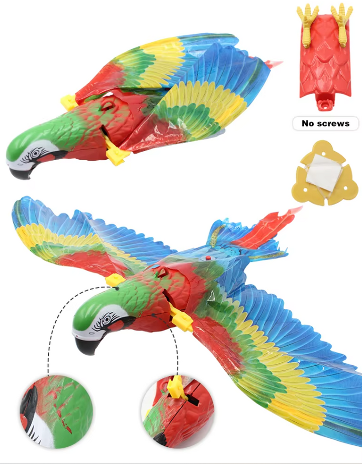 Interactive cat toy with feathers, encouraging active play and mental stimulation for indoor cats.