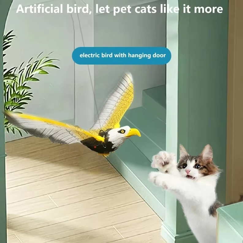 Durable interactive cat toy designed for mental stimulation and engaging indoor cat play.