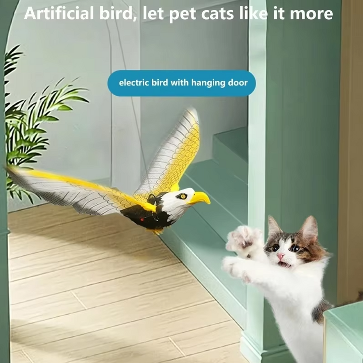 Durable interactive cat toy designed for mental stimulation and engaging indoor cat play.