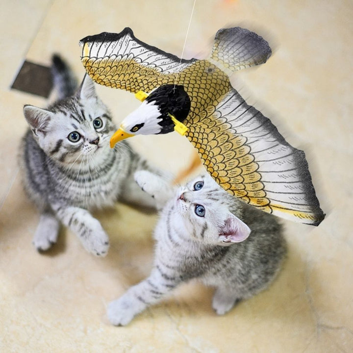 Durable interactive cat toy for kittens, featuring realistic sounds to engage hunting instincts