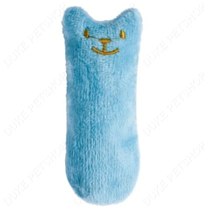 Easy-to-clean interactive catnip dental toy, perfect for daily feline oral care