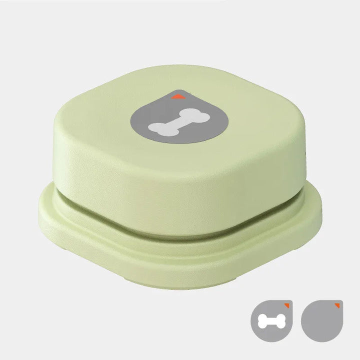 Portable interactive dog training buttons, a set of sound buttons for pet communication skills