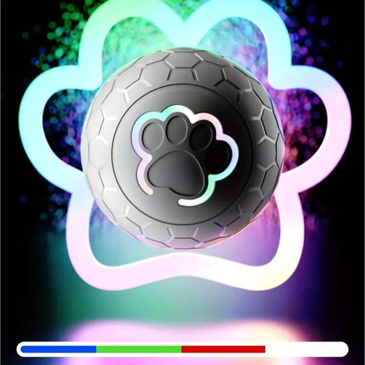 Bouncing interactive dog toy for puppy training & engaging play.