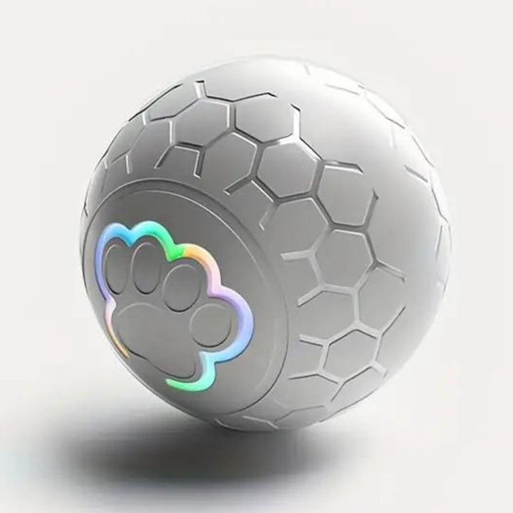 Waterproof bouncing dog toy ball, ideal for outdoor pet fun.