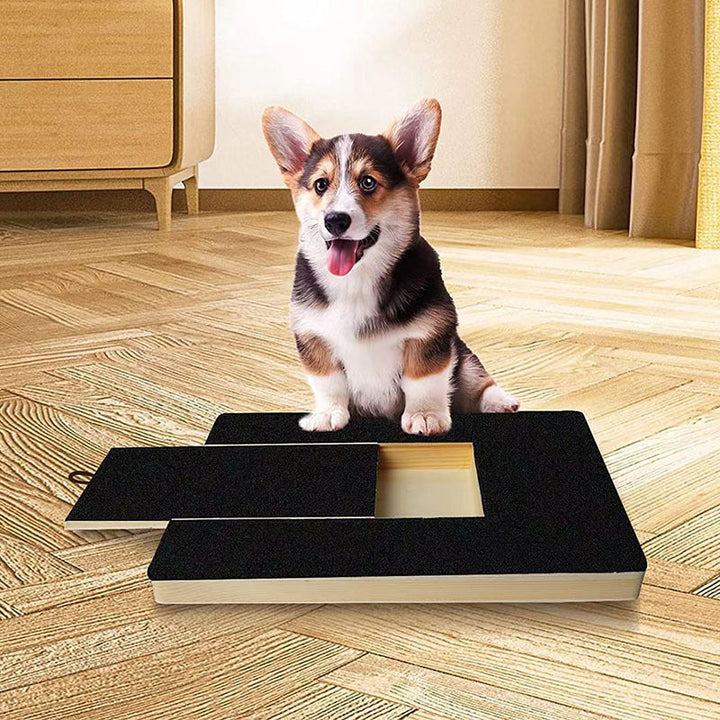 Interactive dog treat play mat for nail trimming, promoting enrichment & calm during grooming