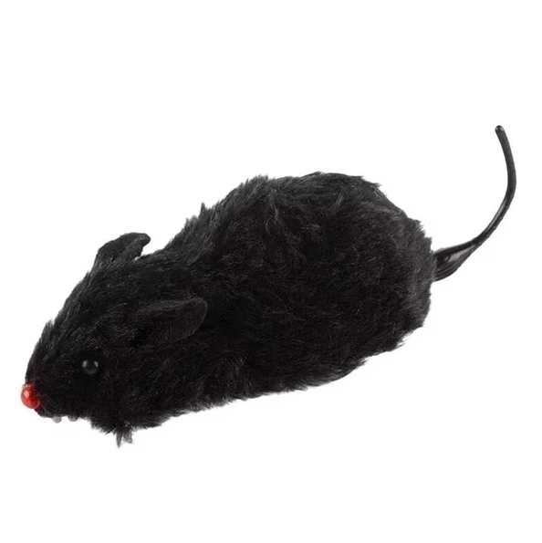 Electric cat toy shaped like a mouse, designed for engaging and stimulating fun