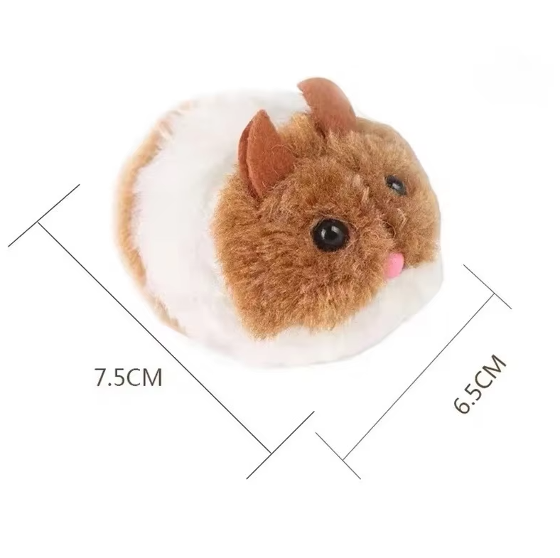 Electric hamster cat toy, perfect for pet enrichment and interactive play