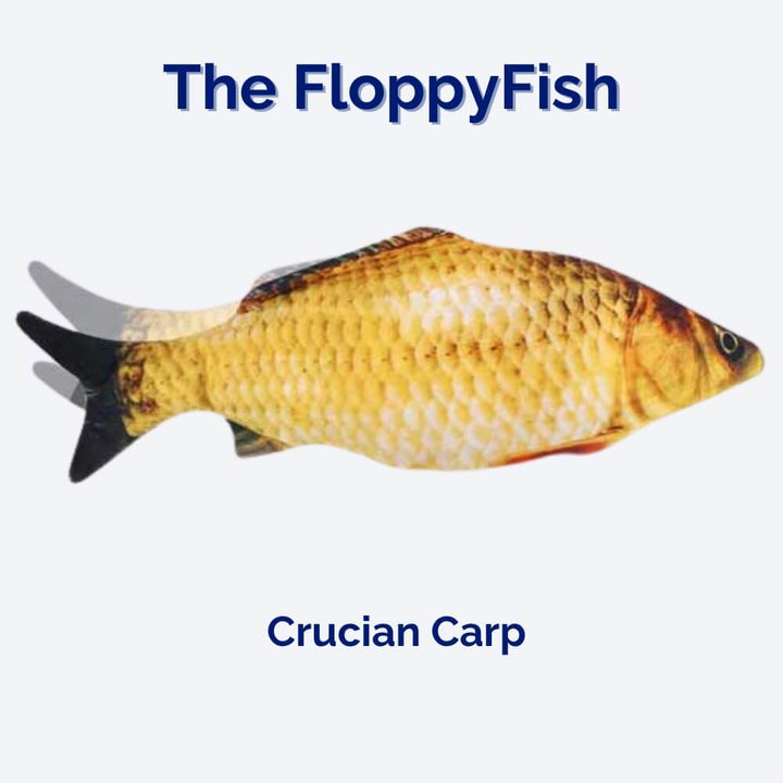 Lifelike flopping fish dog toy with realistic movement for endless interactive fun and pet entertainment.