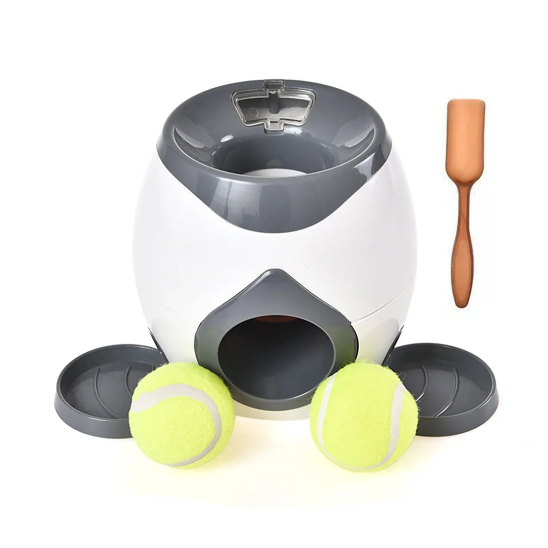 Interactive Pet Ball Launcher for Dogs, automatic fetch toy for mental stimulation & exercise