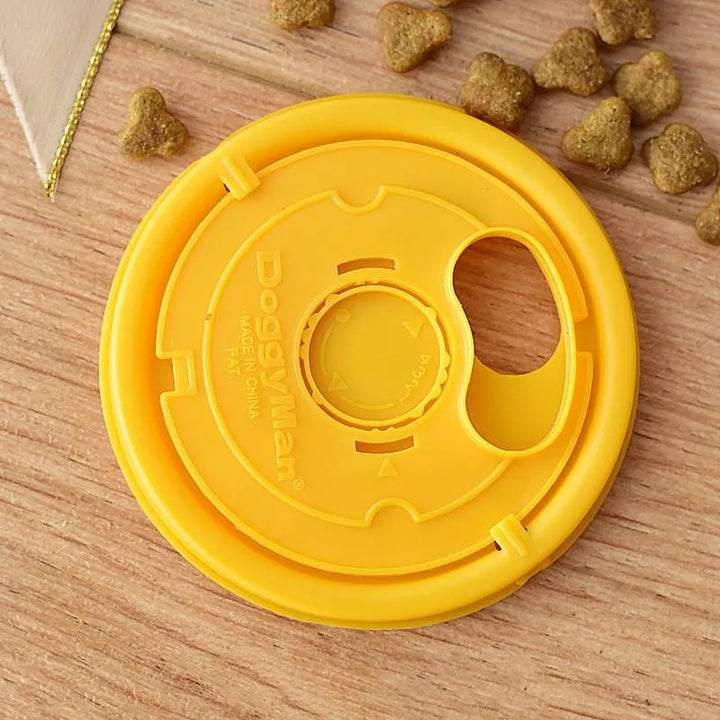 Slow feeder dog toy, an interactive pet food dispenser promoting healthy eating habits