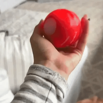 Motion activated dog and cat toy ball, rechargeable and durable pet accessory