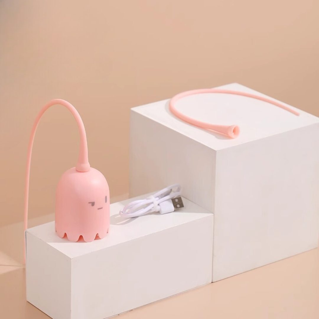Close-up of a small interactive mouse toy, a perfect cat toy for feline enrichment and fun.