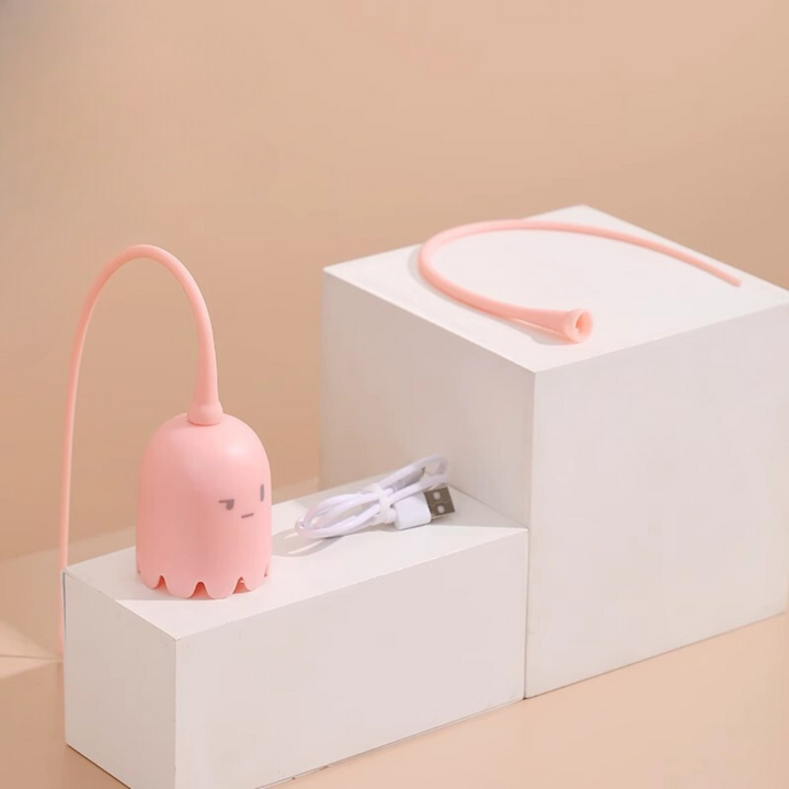 Close-up of a small interactive mouse toy, a perfect cat toy for feline enrichment and fun.