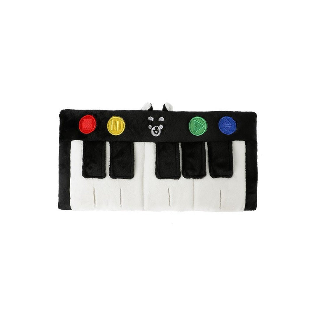 Close-up of Interactive Pet Piano Treat Toy, a durable food dispenser for dogs & cats