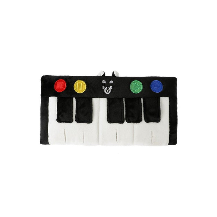 Close-up of Interactive Pet Piano Treat Toy, a durable food dispenser for dogs & cats