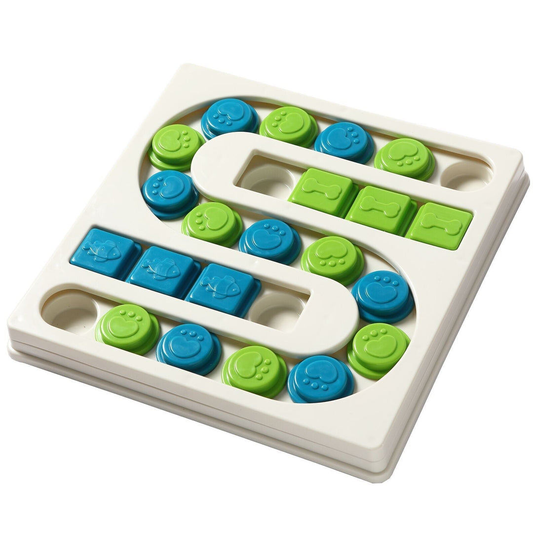 Durable dog toy braintraining puzzle feeder, slow feeding pet accessory