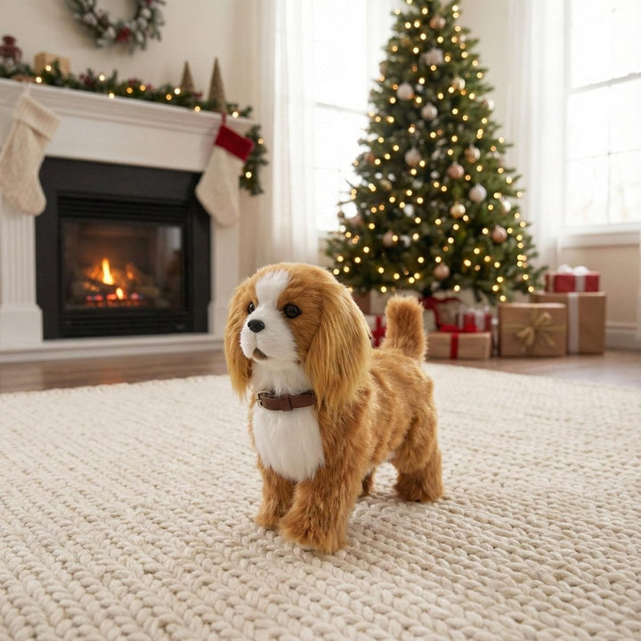 Children's robot dog toy, safe and durable, perfect for interactive pet play and development.