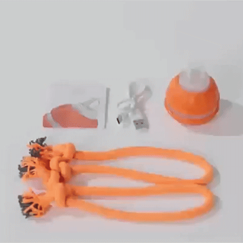 Durable interactive rolling dog toy, helps prevent pet boredom