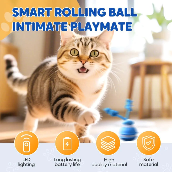 Durable interactive pet ball, suitable for dogs to chew and play with