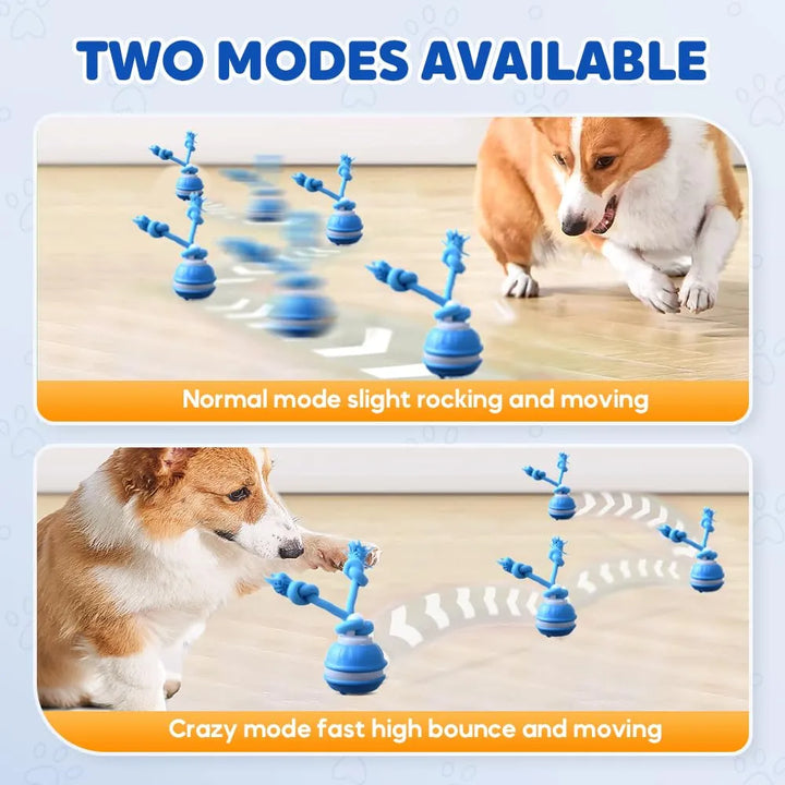Dog enrichment rolling ball, smart design for engaging playtime