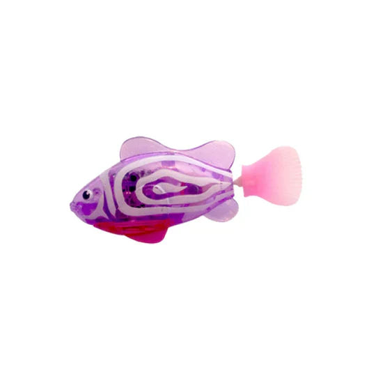 Electronic interactive swimming fish toy helping pets stay active and entertained