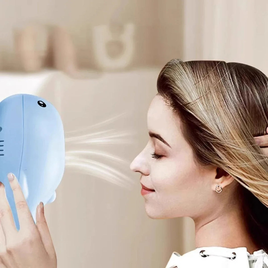Whale-shaped interactive cat toy, automatic gliding movement for active play.