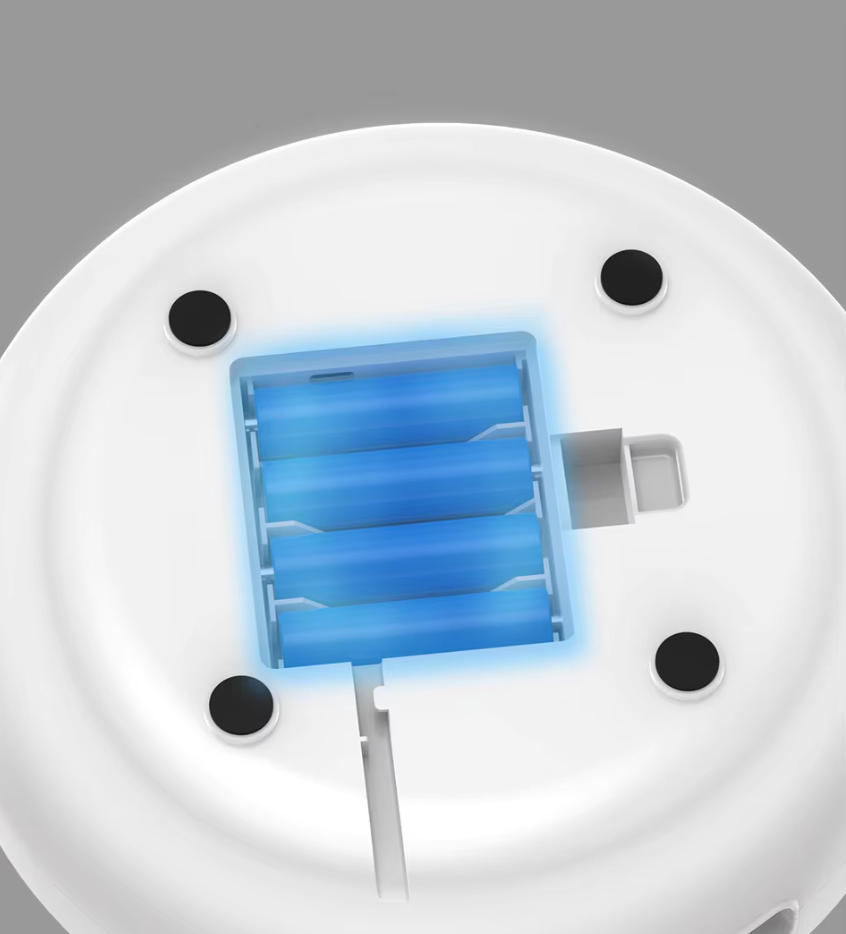 Interactive cat led light toy on a plain background, highlighting its design
