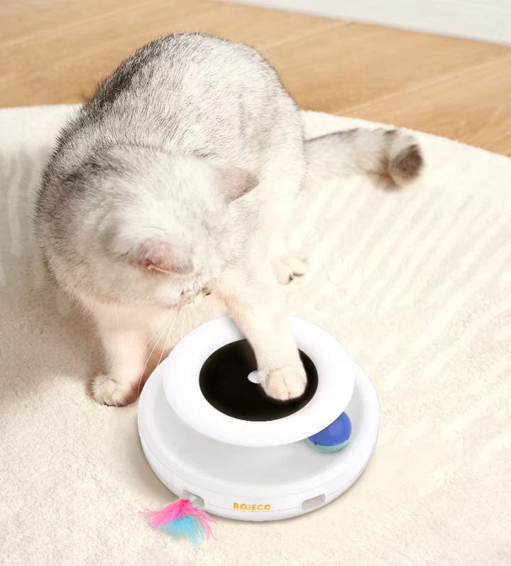 Pet supplies: interactive LED light cat toy designed for stimulating movement