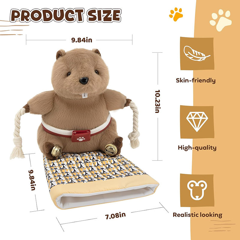 Durable cat puppet wrestling glove toy, an interactive mitt for active pet play and feline engagement.
