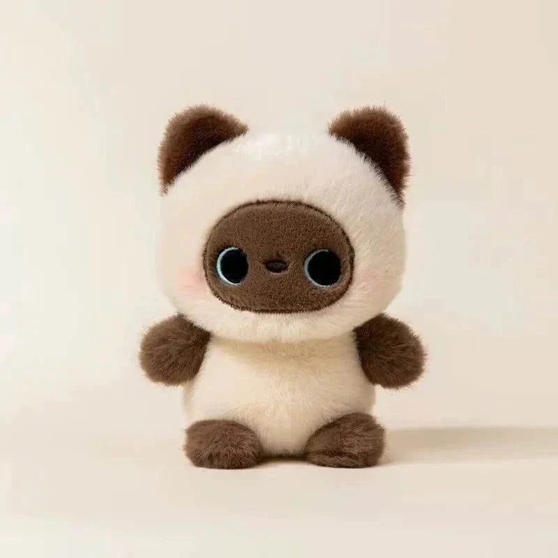 Collection of Kawaii soft animal plush dolls, ideal for gifts & cuddles.