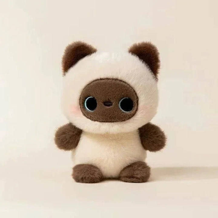 Collection of Kawaii soft animal plush dolls, ideal for gifts & cuddles.