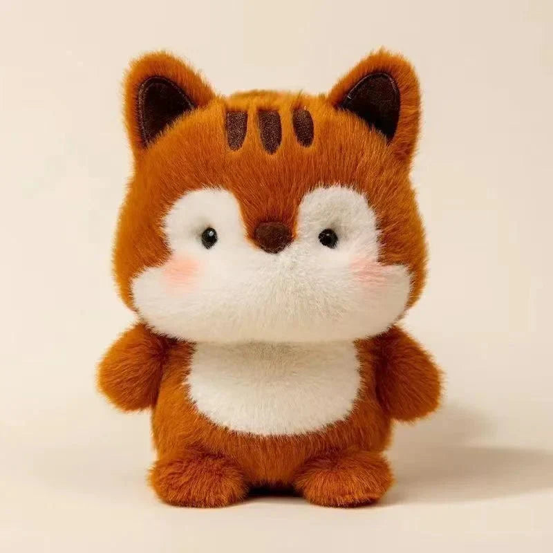 Gentle Kawaii plush animal, a very soft comfort toy for peaceful moments.