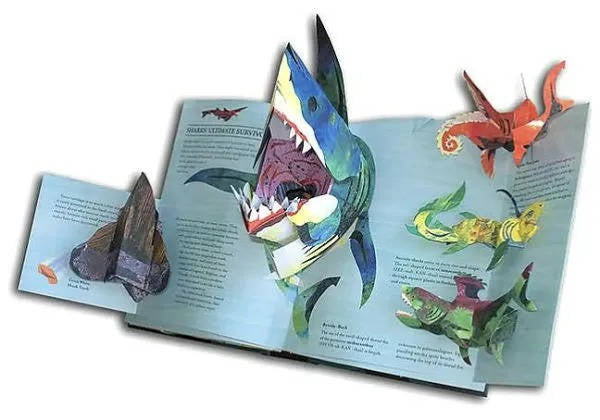 Thrilling kids' dinosaur pop-up adventure book. A fantastic educational gift with interactive 3D prehistoric scenes.
