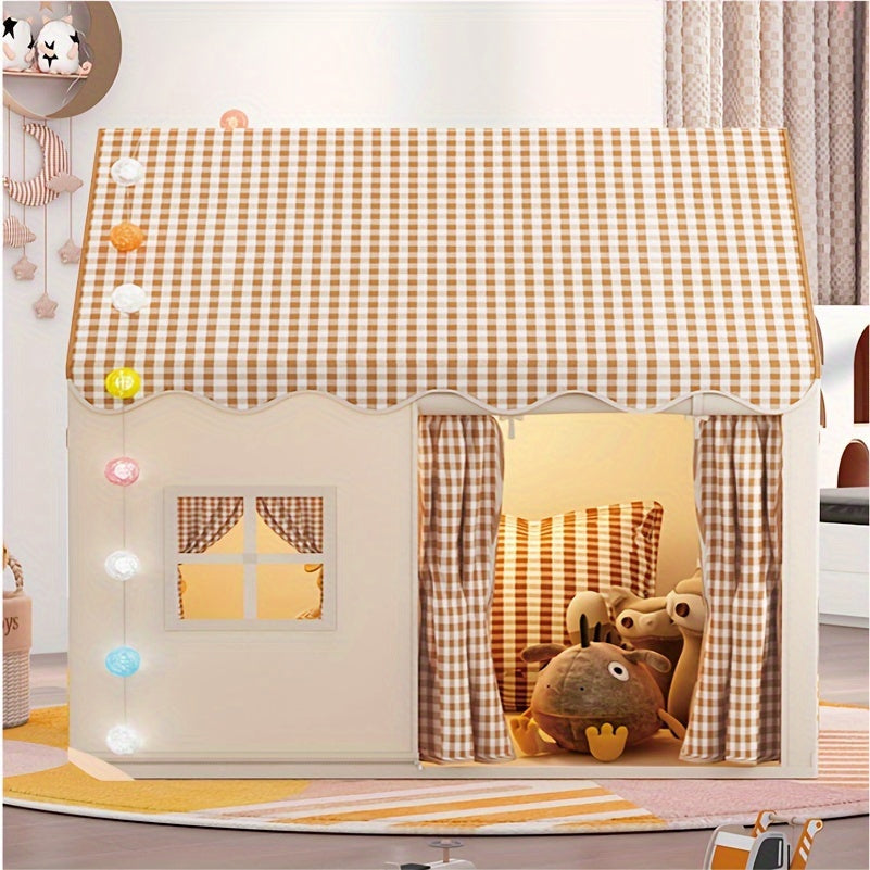 Vibrant kids' play tent, a perfect portable gift for indoor & outdoor imaginative play. Children's adventure playhouse.