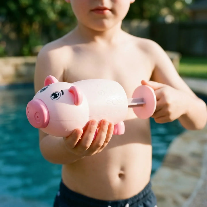 Engaging animal water blaster for kids, perfect for summer outdoor fun and bath play.