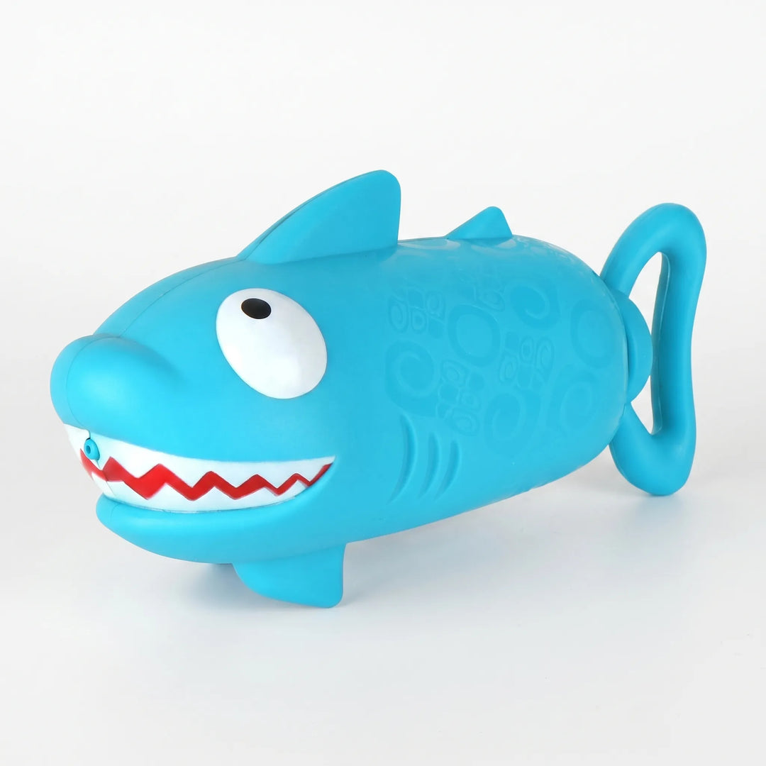 Child's animal-shaped water squirter, great for pool games and bath time without batteries.