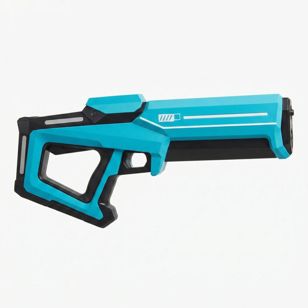 Rechargeable automatic electric water gun, perfect for kids' outdoor summer pool parties & backyard fun.