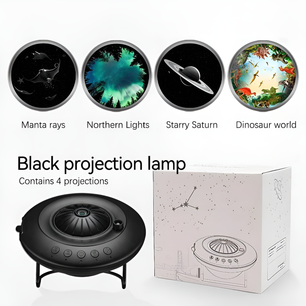 Versatile galaxy projector & planetarium for home theater or kids room. Enjoy immersive starry night & space light effects.