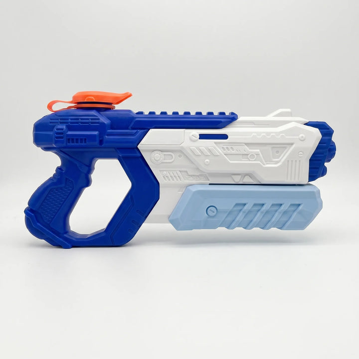 Kids' high-capacity water blaster, perfect for intense summer outdoor play & water battles.