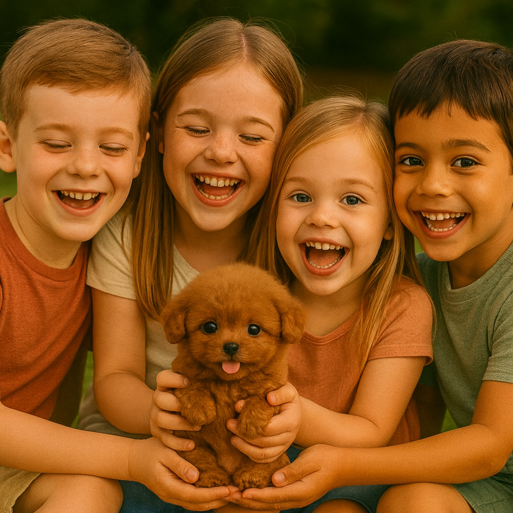 A cute battery-operated puppy robot toy walking, an interactive gift for kids who love realistic robotic pets.