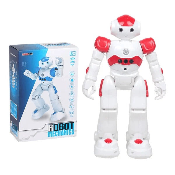 Kids' interactive smart robot toy, bringing STEM concepts to life with gesture control.