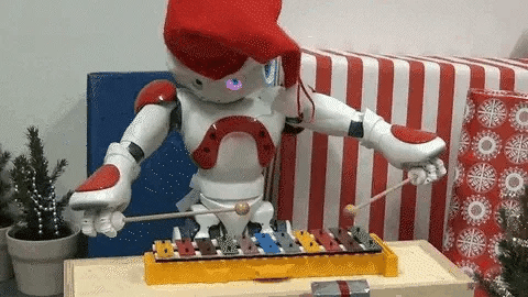 Smart robot toy, a dancing & singing companion that teaches kids through play.