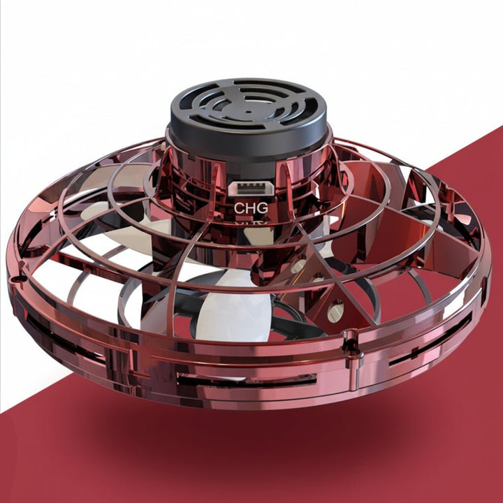Advanced sensors enable responsive hand control for this children's UFO drone, offering interactive & engaging flying.