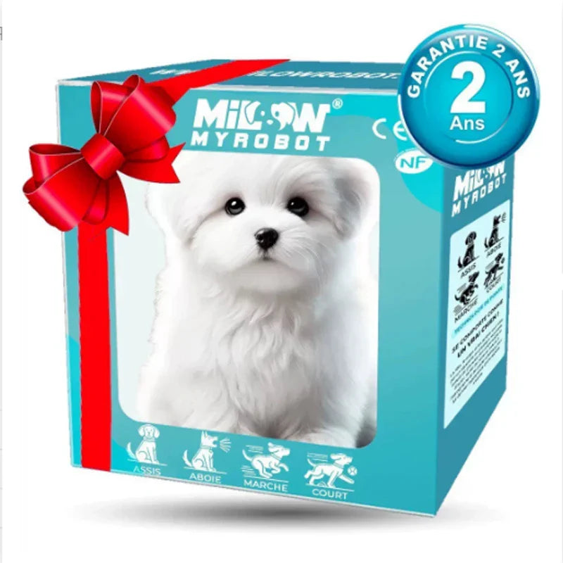 Kids' Lifelike Interactive Walking Puppy Toy, a plush robotic electric dog toy, perfect kids gift.