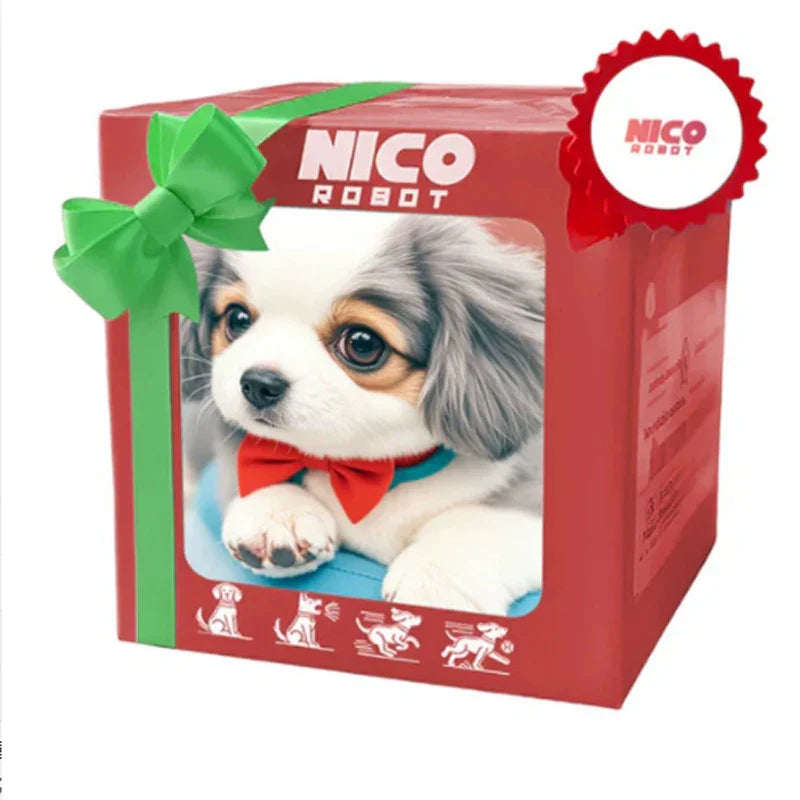 View of the Kids' Lifelike Interactive Walking Puppy Toy, a barking electric dog, fun robotic toy.